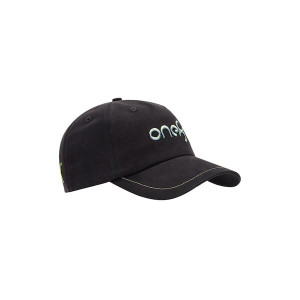 "Unisex Black Snapback Cap "